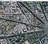 Capture d'écran de Google Earth