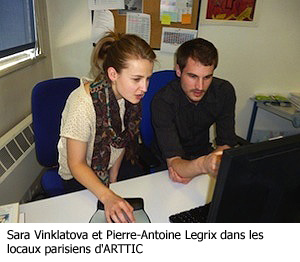 Pierre-Antoine Legrix et Sara Vinklatova